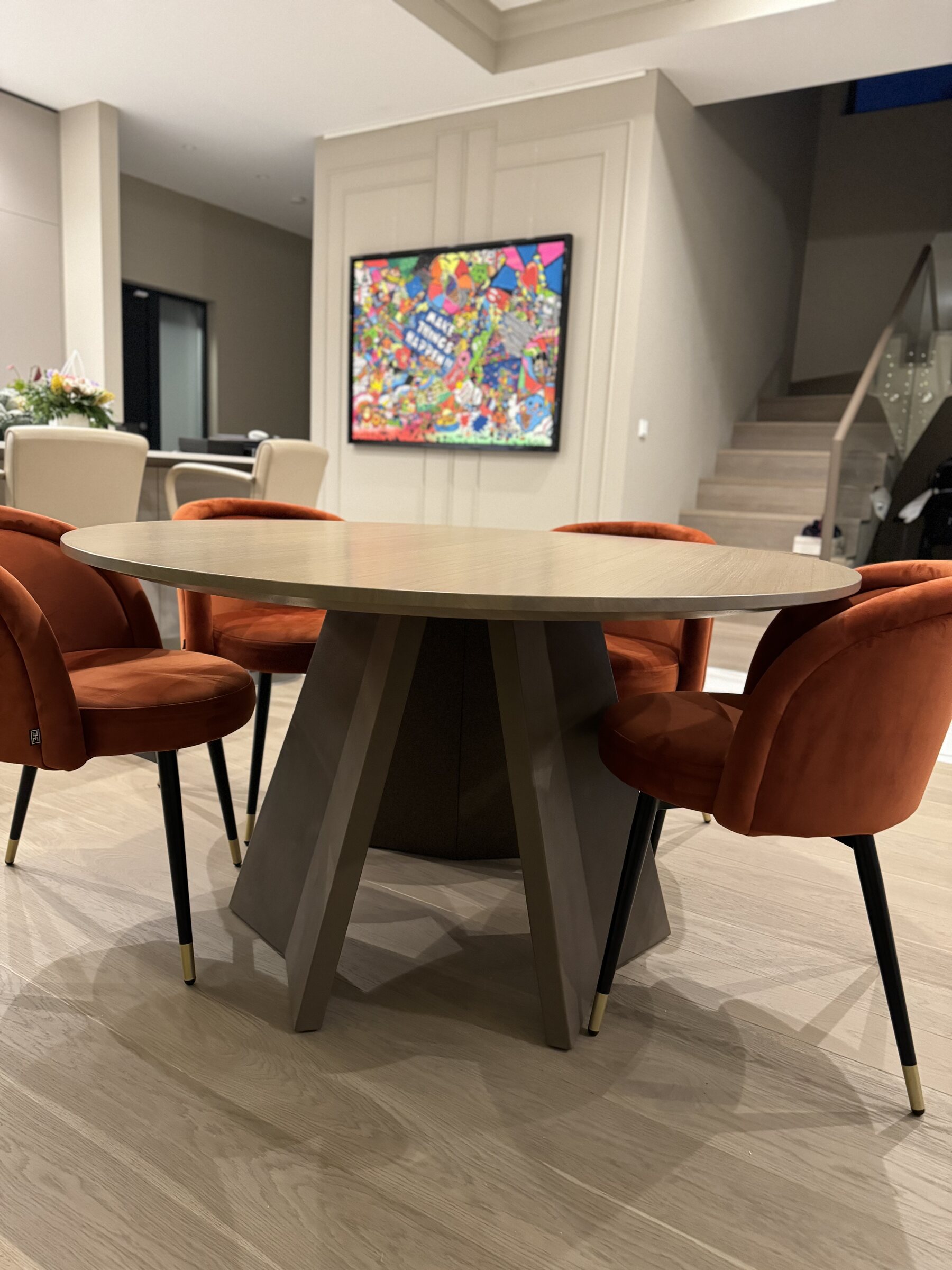 Private residence, Bespoke furniture and staircase detailing — project image 2