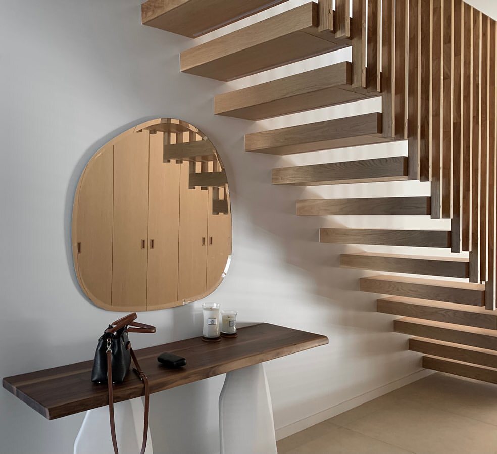 Private residence, Staircase, doors and fitted joinery